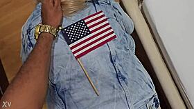 Blonde's Innocent Ass Craves Thick Black Cock in Doggy