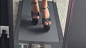 Seductive Pleaser Heels Tease Revealed