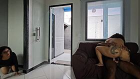 friend rams big ass until legs shake wildly