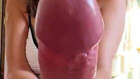 He grips his throbbing massive erection for an early morning release