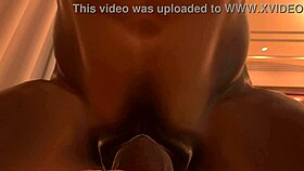 Giantess pees on me face fucks then pounds to orgasm in vr