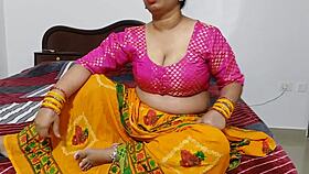 desi babe shares bed for bent over doggystyle pounding with lover