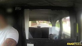 wanna know why this brunette works out hard on fake taxi cock? 😏