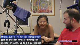 Dr Tampa Ravages Raya Nguyen's Shaved Pussy