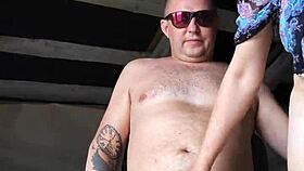 she loves my fingers in pussy while stroking dick 💦 huge cumshot