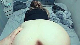 punished milf spreads for deep amateur anal gaping