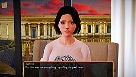 redhead teen surges with game passion episode 425