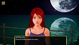 redhead teen surges with game passion episode 425