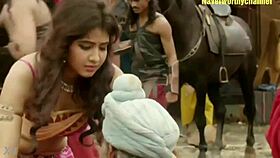 This bubbly chubby Indian girlfriend's deep navel and big tits mesmerize everyone around