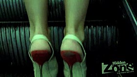 check out this sneaky upskirt tease