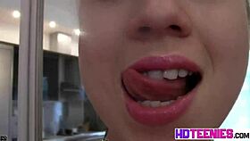 russian brunette closeup strip yummy pussy 😋