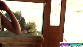 i fill chanel grey's tight teen pussy with naughty creampie