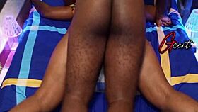 sharing the hotel bed leads to ripping clothes and tight pussy doggystyle