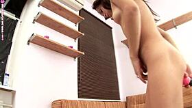 Watch irina get her tight holes drilled hard!