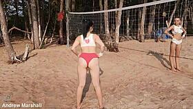 sensational beach volleyball action hits digital shelves everywhere now