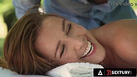 perfect alexis crystal craves tight ass fucked hard during outdoor 21 sextury massage