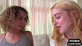 hey tiny babes wanna jerk this pov dick together?