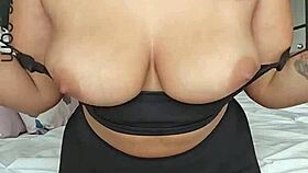 Superhot teacher Scarlet teases with lingerie strip and orgasm buildup