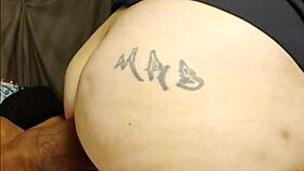 Groping escalates to deep anal pounding session