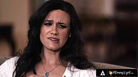 Hot Redhead Sabina Rouge And Haley Reed Scissor With Stepmom Penny Barber