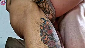 damn this curvy puta handles two monster cocks in brutal dp ride?