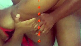 big black cock pounds ebony ass deep then blasts saggy tits
