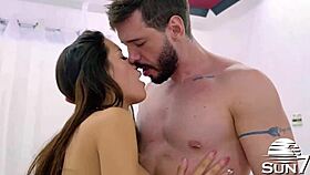 Skinny Latina Beauty Takes Raw Birthday Dick No Condom Deep