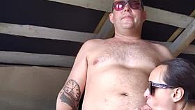 she loves my fingers in pussy while stroking dick 💦 huge cumshot