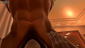 Giantess pees on me face fucks then pounds to orgasm in vr