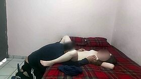 old man spots skinny latina under bridge offers cash for doggystyle creampie!