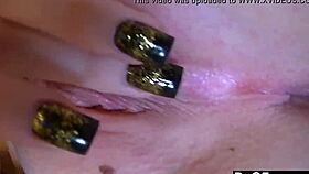 hot teen strips fingers piercings for quick bedroom cash