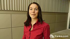 aww cute lilith, rub that pussy till you climax in bathroom