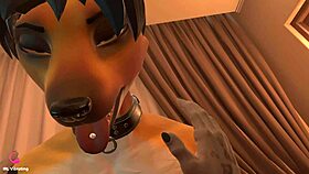 Giantess pees on me face fucks then pounds to orgasm in vr