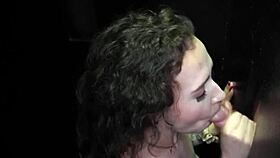 damn hazel swallows 9 massive cumshots at the gloryhole!