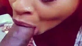 redhead ebony gags on student cock at home then public park pounding.