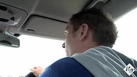 HUGE TITS SLUT PORCHA SINS CHEATS FUCKING BF IN CAR