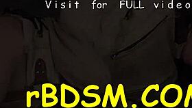 sexy bound slaves compete in rough pussy fucking and sucking contest