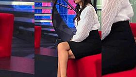 paola rojas skirt lifted for intense upskirt thrill