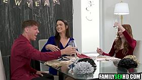 Wanna see my wife take anal while her friend rides that huge cock?