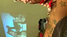 yo gaknasty is suckin that huge black cock from gakworld like a total whore