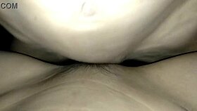 Fucking her gorgeous shaved ass instead of movie time