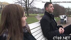 a juicy tight teen muff gets nastily fucked hardcore by mature couple