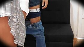 Argentinian babe rides cock hard on hidden spy cam 📹🔥