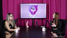 malu paz bora cast compilations with bruna carlos on sheer red 🔥👀