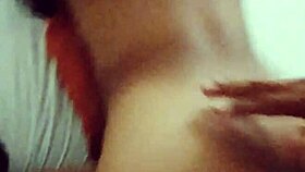 unfaithful babe bends over while husband sends texts