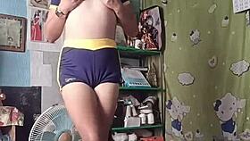 hey asian babe why your tight shorts dancing make me hard?