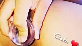 Playful Shemale Dildo Ass Toy Tease