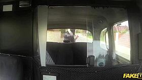 wanna know why this brunette works out hard on fake taxi cock? 😏