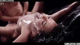 Amirah Adara begs anal creampie cumflation fill-up 😈💦