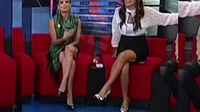 paola rojas skirt lifted for intense upskirt thrill